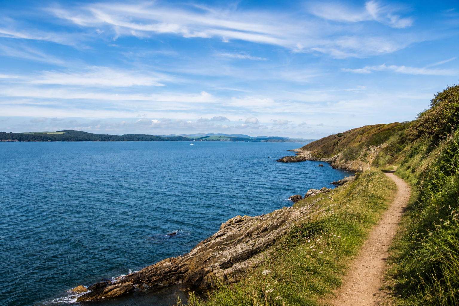 Kirkcudbright to Torrs Point